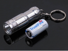 Trustfire Mini-01 Stainless Steel CREE XM-L T6 3-Mode 970Lumen LED Keychain Mini Flashlight